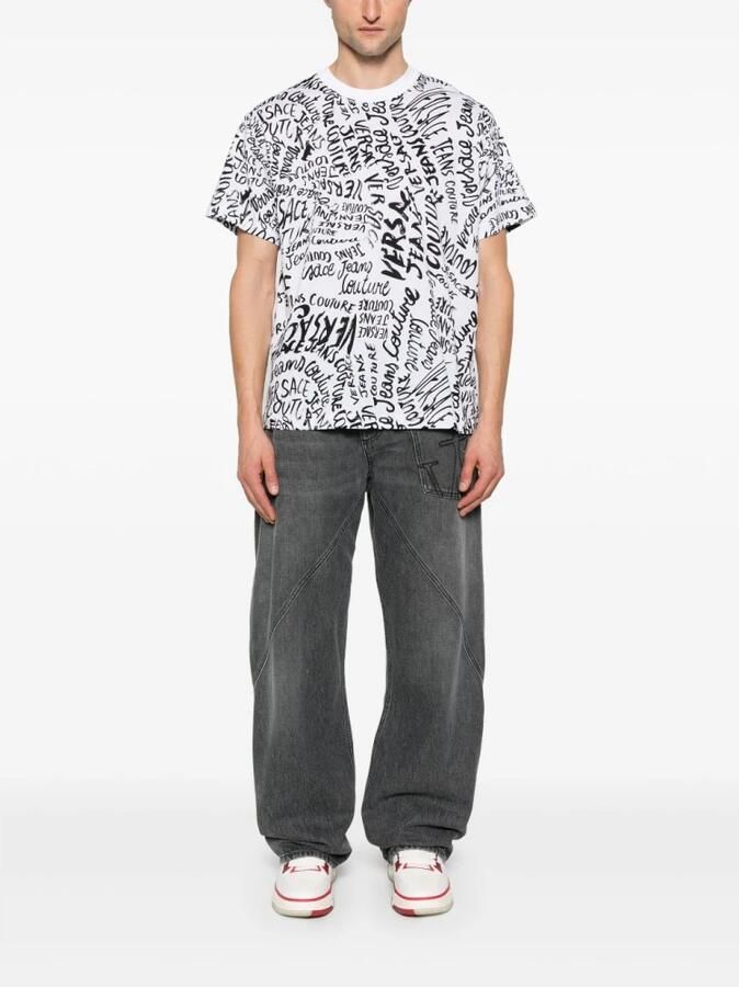 Versace Jeans Couture Heren T-shirts & Polo's in Zwart Multicolor Heren - Foto 3