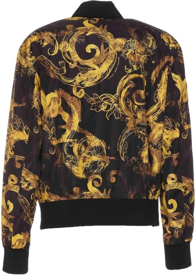 Versace Jeans Couture Waterverf Double-Face Bomberjack Multicolor Heren - Foto 3