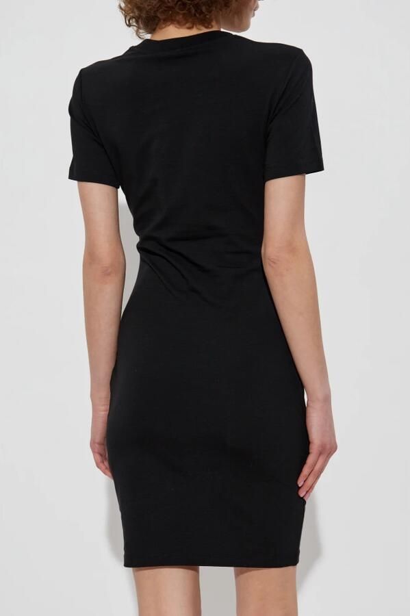 Versace Jeans Couture Jurk met glinsterende applicaties Black Dames - Foto 4