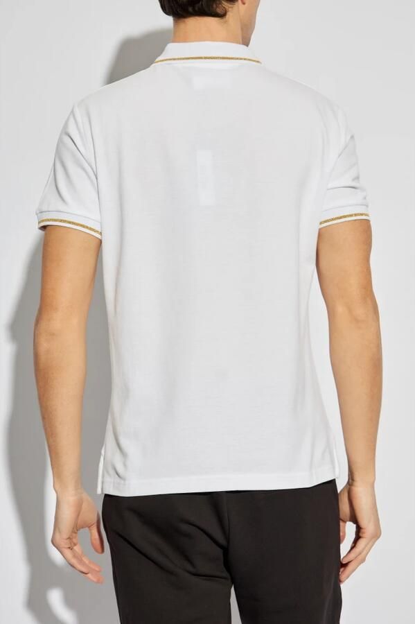 Versace Jeans Couture Polo met geborduurd logo White Heren - Foto 4
