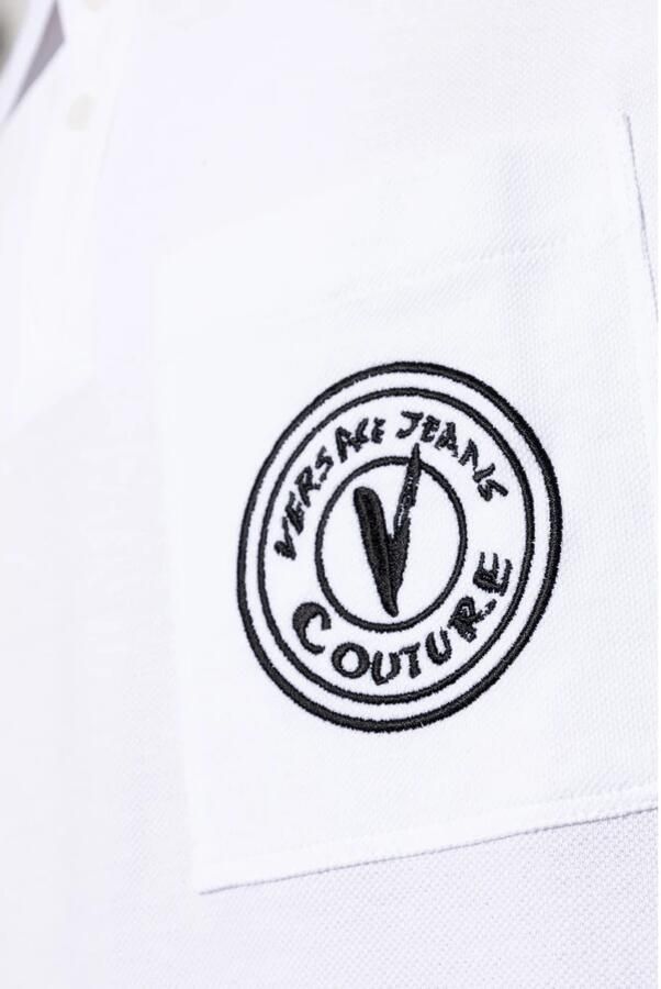 Versace Jeans Couture Polo Shirt Korte Mouw 78GAGT01