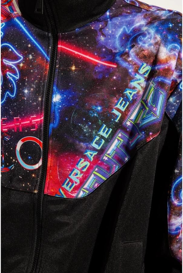 Versace Jeans Couture Ruimte Motief Track Jacket Black Heren - Foto 2