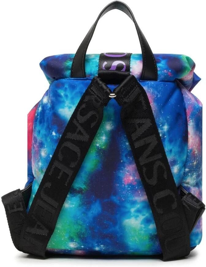 Versace Jeans Couture Nylon rugzak met ruimtethema en slot Multicolor Dames - Foto 2