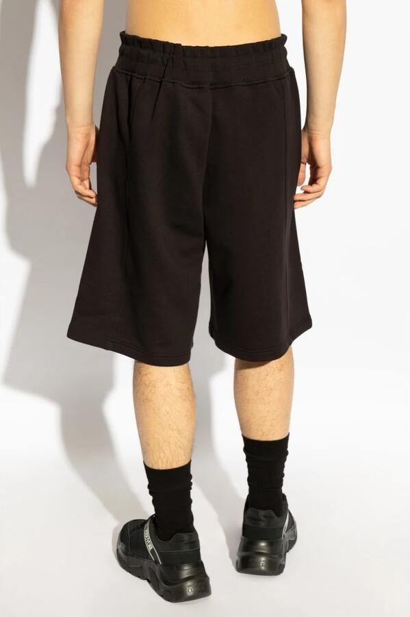 Versace Jeans Couture Shorts met geborduurd logo Black Heren - Foto 5