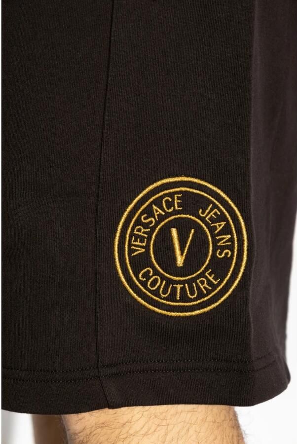 Versace Jeans Couture Shorts met geborduurd logo Black Heren - Foto 2