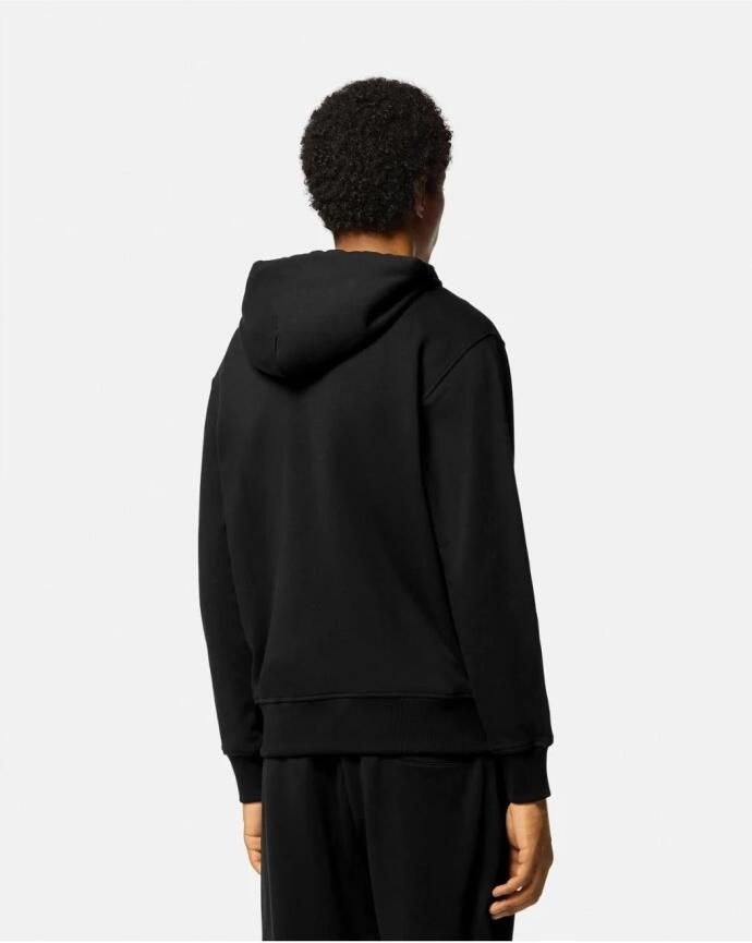 Versace Jeans Couture Stijlvolle Sweatshirts en Hoodies Black Heren