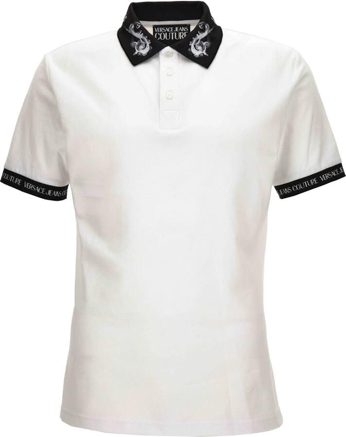 Versace Jeans Couture Stijlvolle T-shirts en Polos White Heren - Foto 8