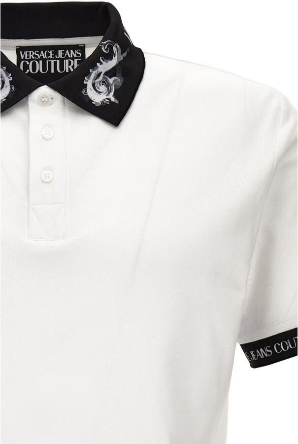 Versace Jeans Couture Stijlvolle T-shirts en Polos White Heren - Foto 2