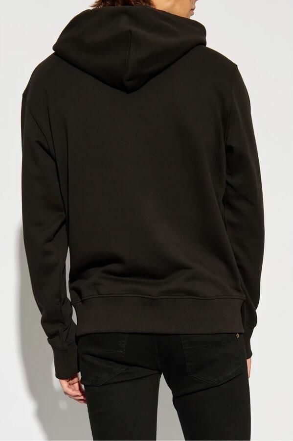 Versace Jeans Couture Zwarte Sweatshirt voor Mannen Aw24 Black Heren - Foto 4