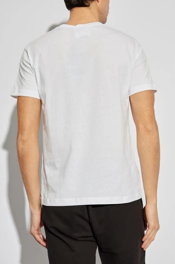 Versace Jeans Couture T-shirt met bedrukt logo White Heren - Foto 4
