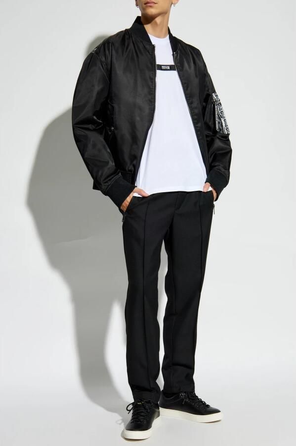 Versace Jeans Couture Witte T-shirt met Versace Jeans Logo White Heren - Foto 2