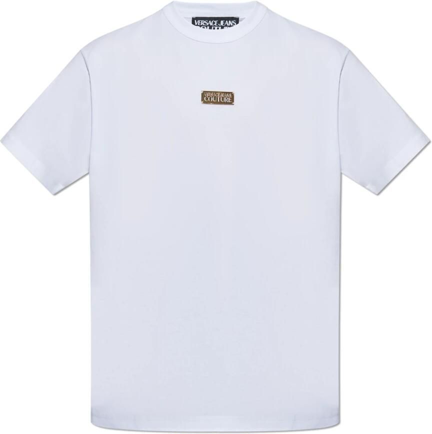 Versace Jeans Couture T-shirt met logo White Heren - Foto 5