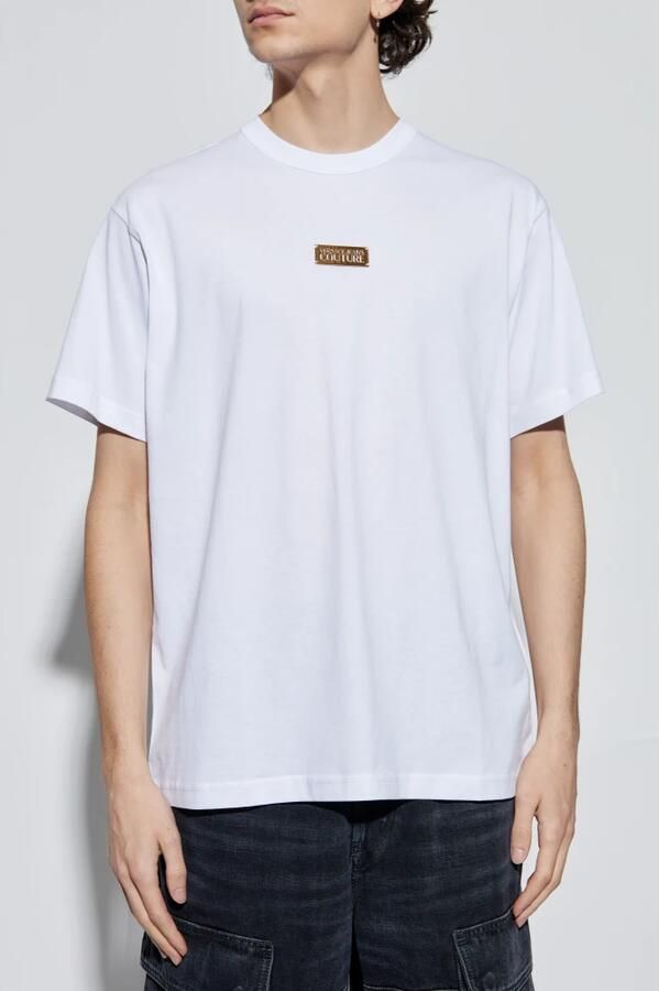 Versace Jeans Couture T-shirt met logo White Heren - Foto 2