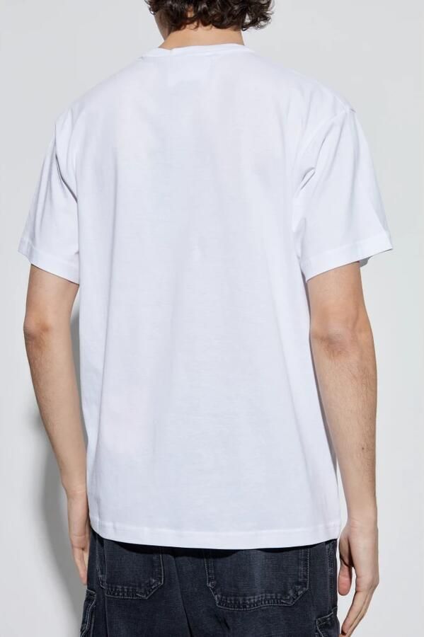 Versace Jeans Couture T-shirt met logo White Heren - Foto 3