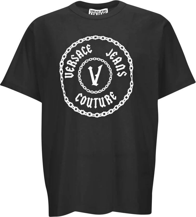 Versace Jeans Couture T-shirt Korte Mouw 77GAHT03-CJ00T - Foto 2