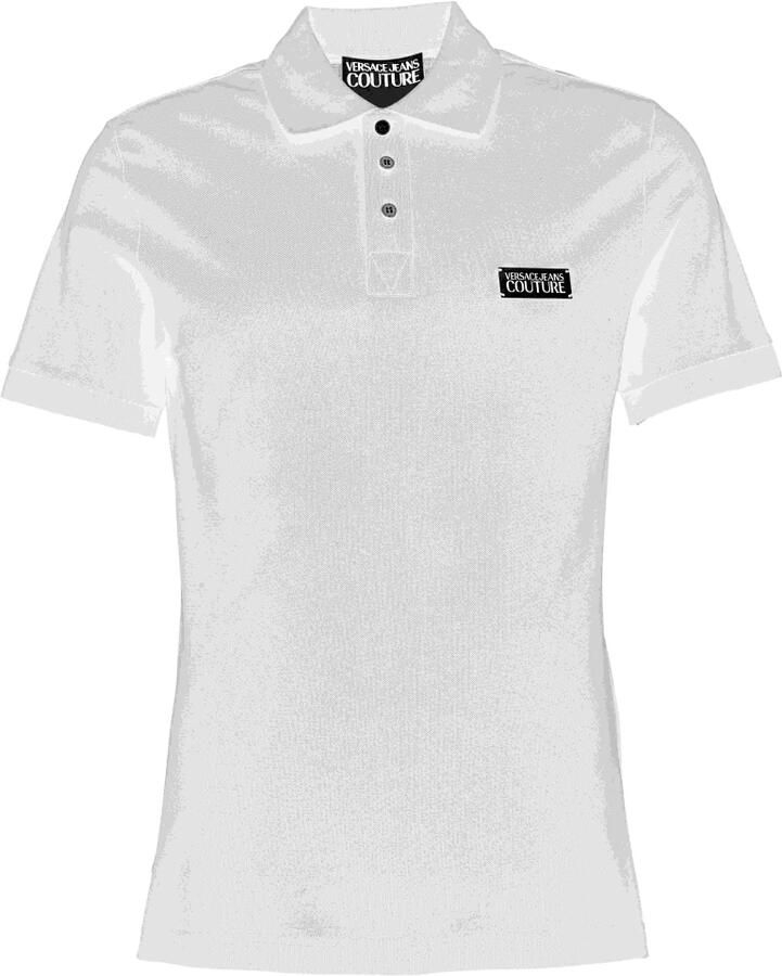 Versace Jeans Couture Polo Shirt Korte Mouw POLO77GAGT08 - Foto 4