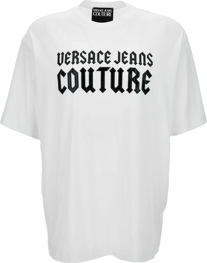 Versace Jeans Couture T-shirt Korte Mouw 77GAHL02-CJ01L - Foto 3