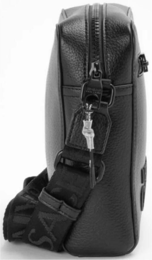 Versace Jeans Couture Zwarte Tactiele Crossbody Tas Black Dames - Foto 3