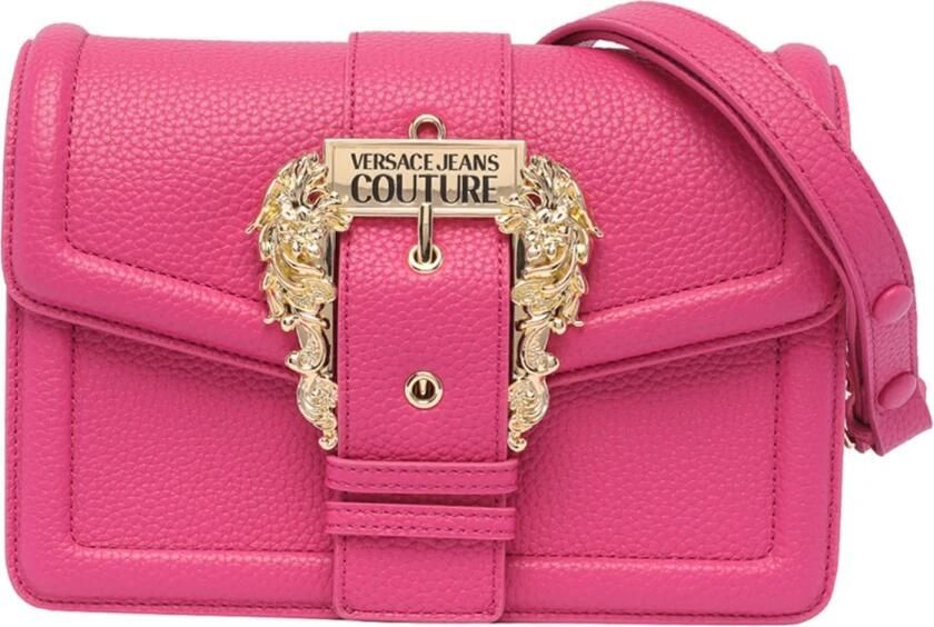 Versace Jeans Couture Fuchsia Schoudertas Stijlvol en Functioneel Pink Dames - Foto 4