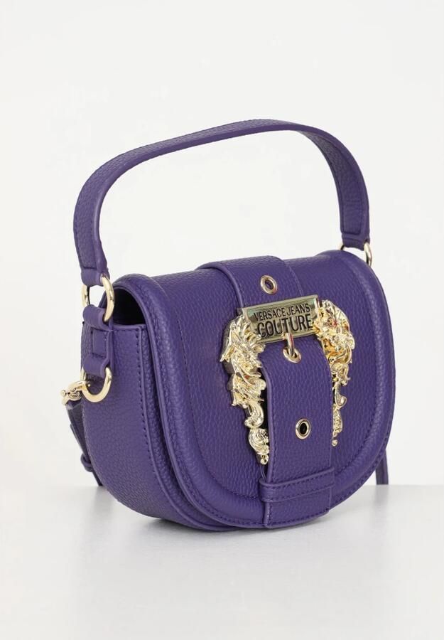 Versace Jeans Couture Paarse Handtas met Verstelbare Afneembare Band Purple Dames - Foto 6