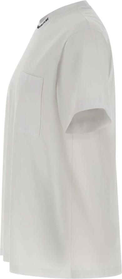 Versace Jeans Couture Wit Katoenen T-shirt met Logozak White Heren - Foto 9