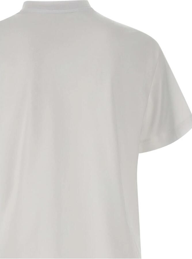 Versace Jeans Couture Wit Katoenen T-shirt met Logozak White Heren - Foto 4