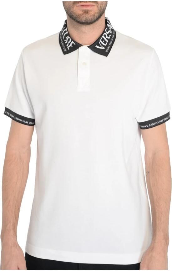 Versace Jeans Couture Stijlvolle T-shirts en Polos White Heren