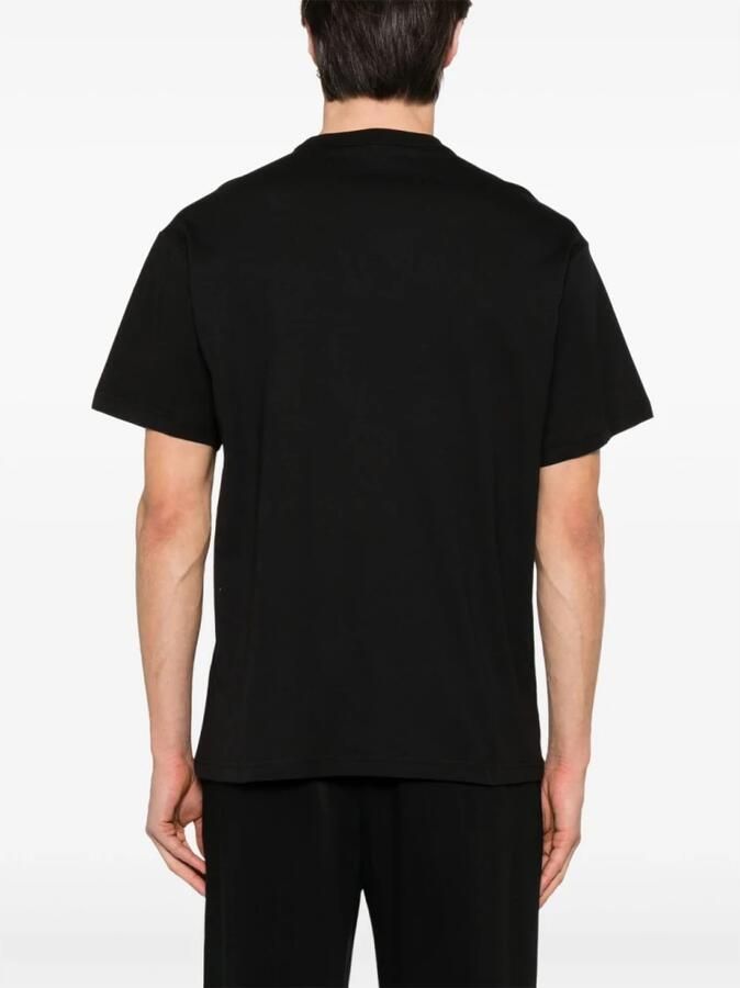 Versace Jeans Couture Zwarte Crew Neck T-shirts en Polos Black Heren - Foto 2