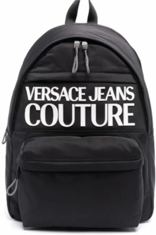 Versace Jeans Couture Zwarte Herenrugzak met Logo Black Heren - Foto 2