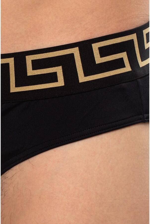 Versace Logo zwembroeken Zwart Heren - Foto 2