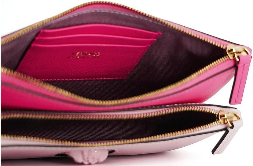 Versace Roze Kalfsleren Clutch TasClutch Tas Pink Dames - Foto 4