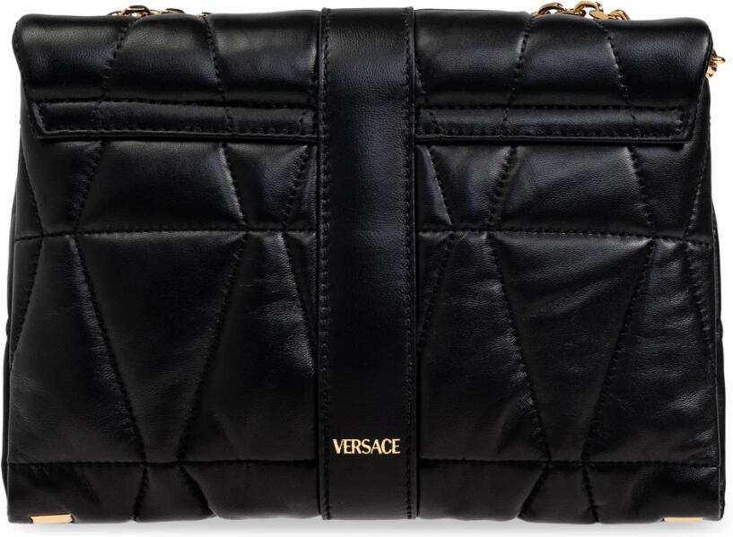 Versace Hobo bags Quilted Black Shoulder Bag in zwart - Foto 7