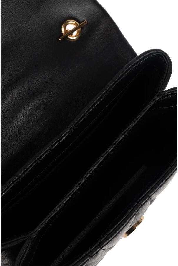 Versace Stijlvolle schoudertas voor dames in zwart en goud Black Dames - Foto 5