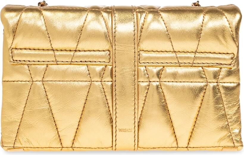 Versace Hobo bags Kleio Mini Crossbody Leather Gold in goud - Foto 6