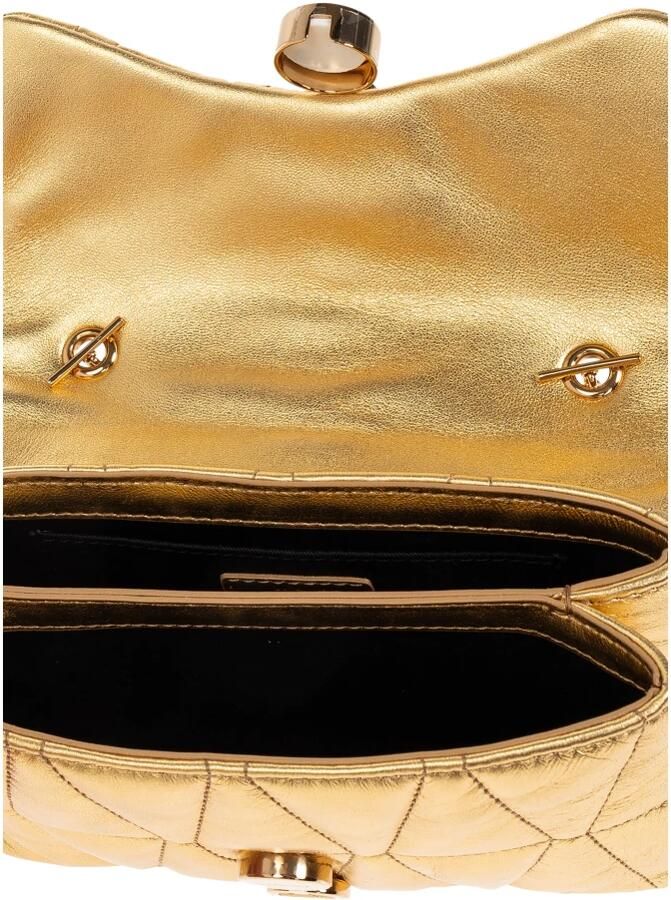 Versace Hobo bags Kleio Mini Crossbody Leather Gold in goud - Foto 2