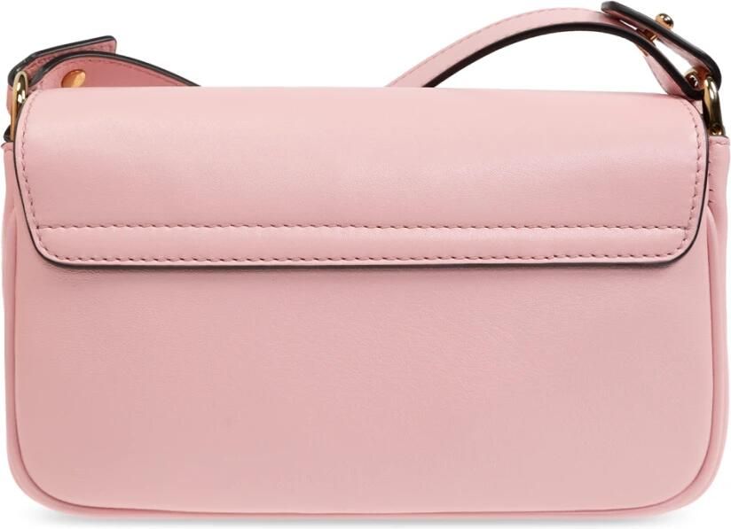Versace Hobo bags Mini Shoulder Bag Leather Pink in roze - Foto 6