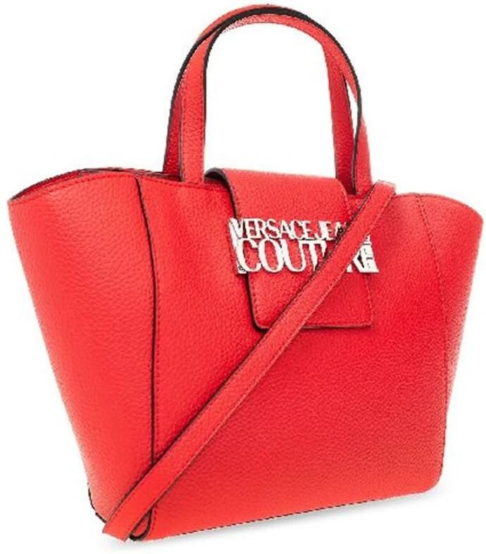 Versace Shopper met afneembare schouderband Red Dames