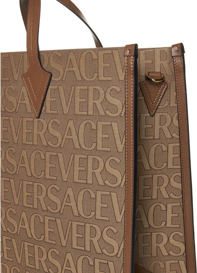 Versace Stijlvolle Grote Tote Tas Brown Heren - Foto 2