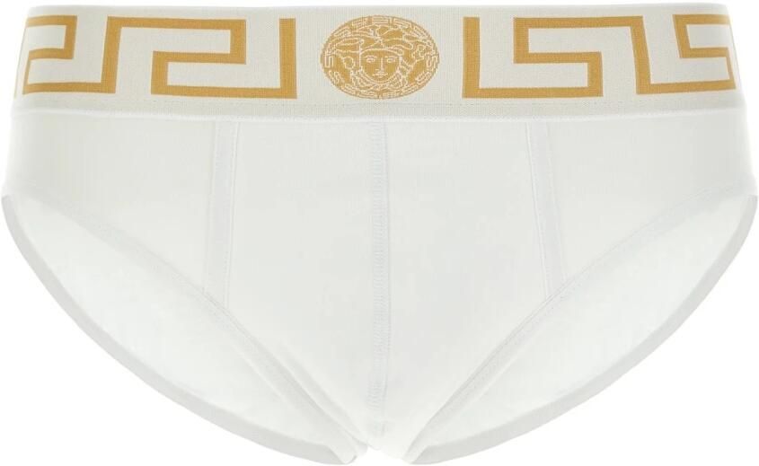 Versace Stijlvolle Intimo Collectie Ondergoed voor Mannen White Heren