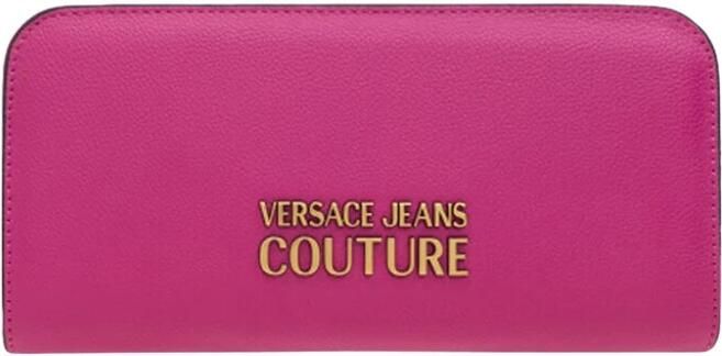 Versace Synthetische Rits Clutch met Originele Hoes Pink Dames