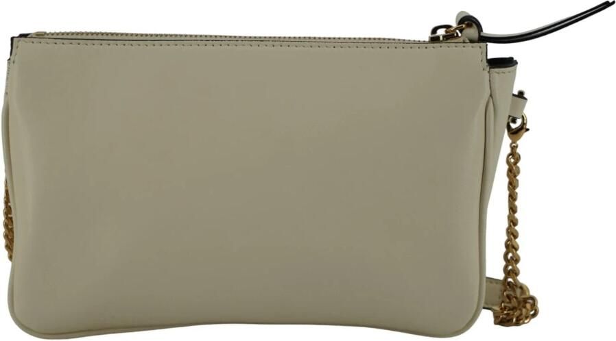 Versace Witte Lam Lederen Medusa Hoofd Crossbody Gray Heren - Foto 3