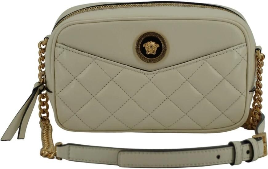 Versace Schoudertas La Medusa gewatteerde lederen crossbody - Foto 5