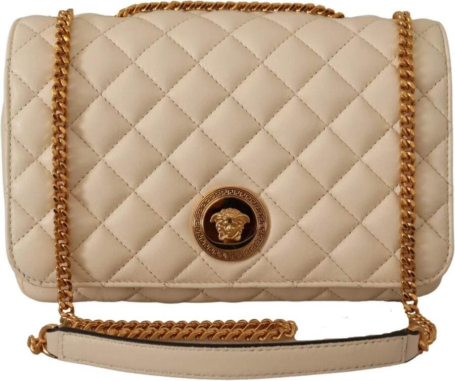 Versace Schoudertas Medusa gewatteerde lederen crossbody - Foto 8