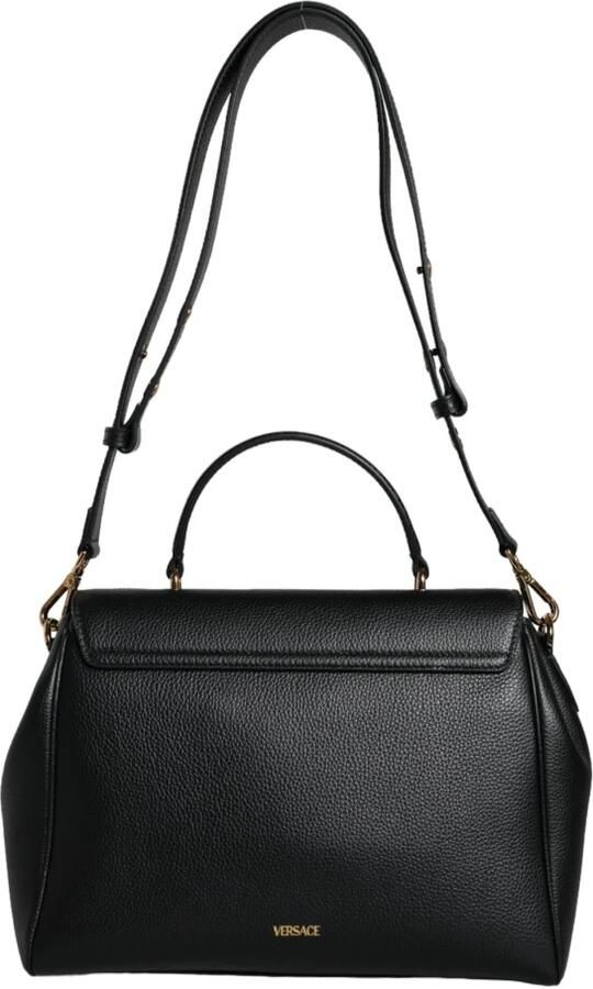 Versace Handtas Medusa lederen tas met handvat aan de bovenkant - Foto 4