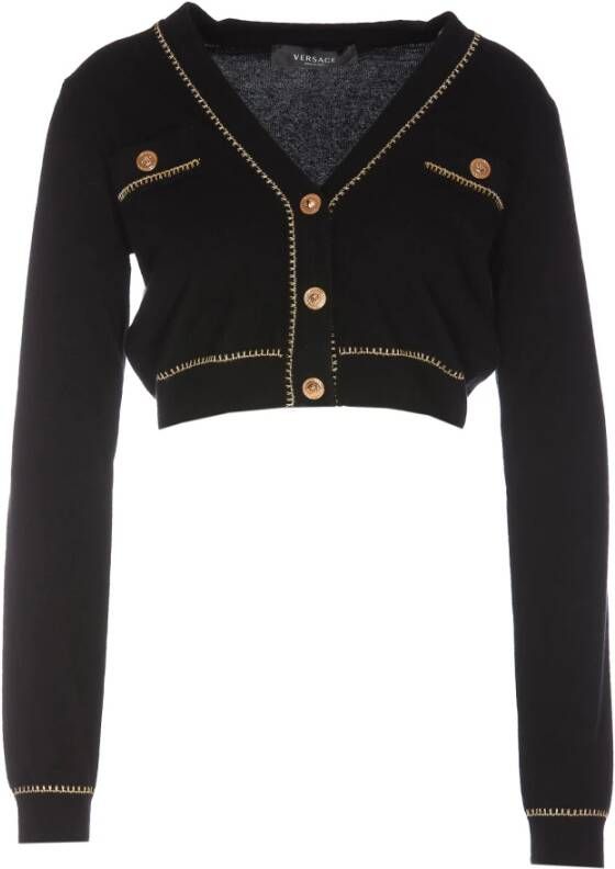 Versace Cardigans Zwart Dames