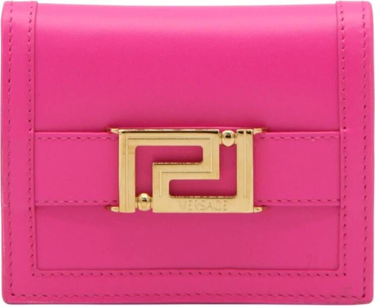 Versace Portemonnee Kaarthouder Pink Dames