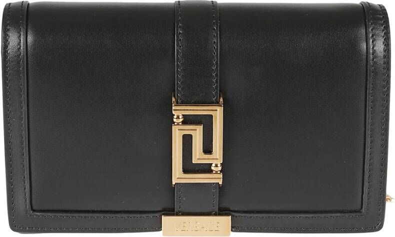 Versace Portemonnees Kaarthouders Black Dames