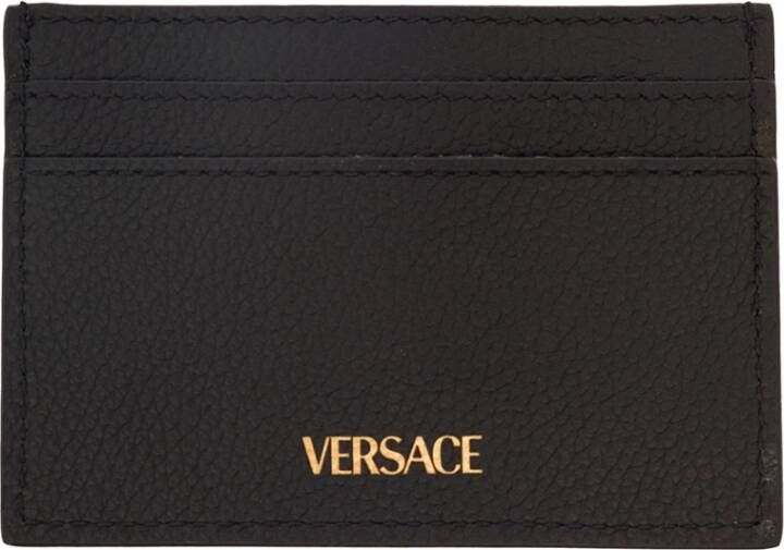 Versace Pasjeshouder Portemonnees Black Dames