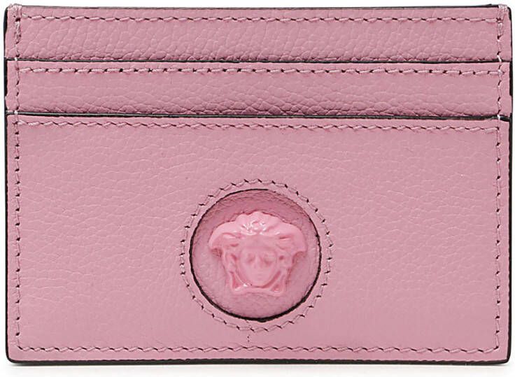 Versace Portemonnee kaarthouder Roze Dames