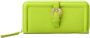 Versace Jeans Couture Portemonnee met Barokgesp en Ritsvak Green Dames - Thumbnail 1